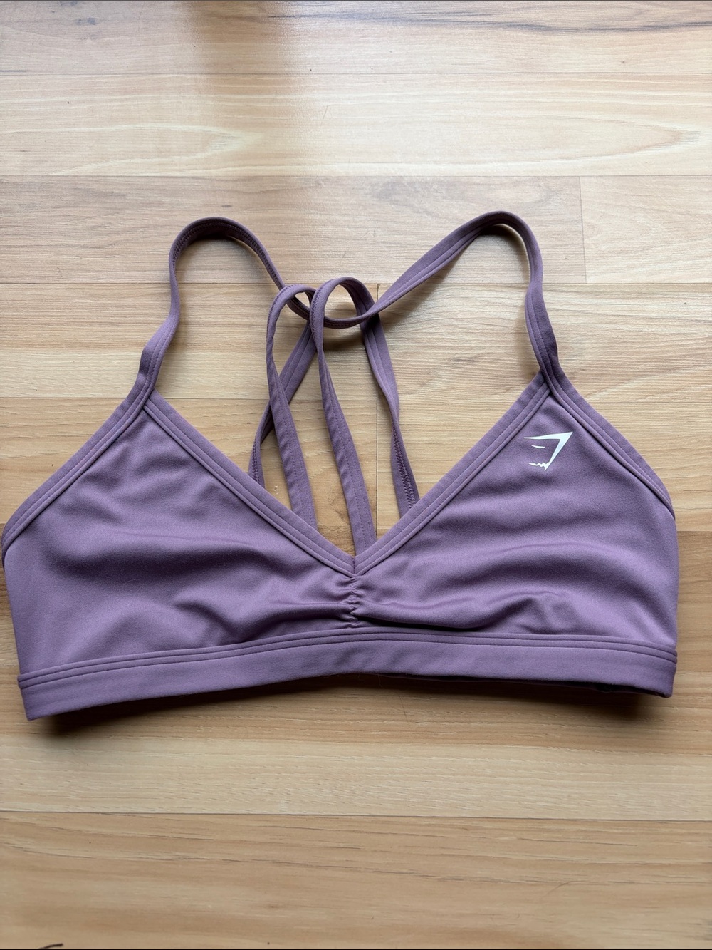 Gymshark Mauve Strappy Sports Bra